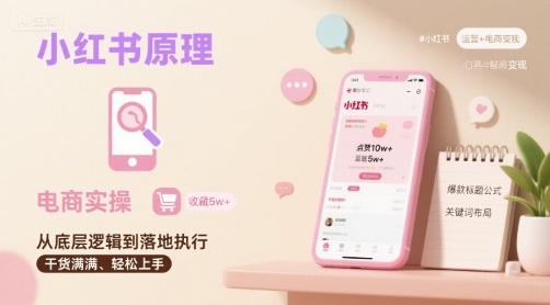 小红书原理以及详细实操流程，小红书电商教程-徐小晨博客