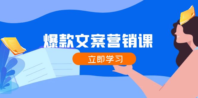 爆款文案营销课：公域转私域，涨粉成交一网打尽，各行业人士必备-徐小晨博客