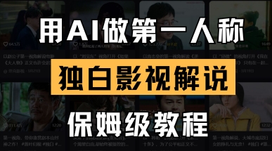 用AI做第一人称独白影视解说，手把手教学，保姆级教程-徐小晨博客