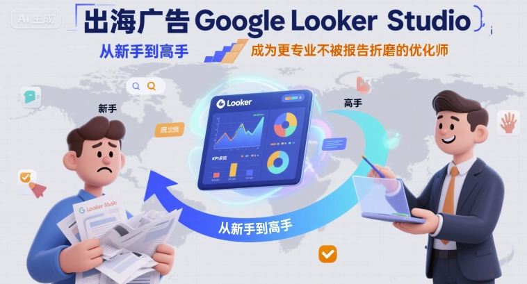 出海广告Google Looker Studio从新手到高手，成为更专业不被报告折磨的优化师-徐小晨博客