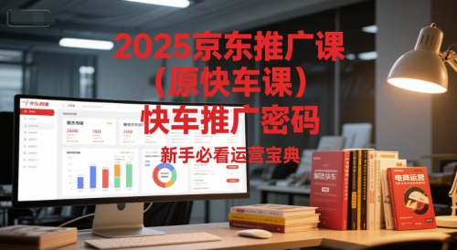 2025京东推广课（原快车课）解锁京东快车推广密码，新手必看运营宝典-徐小晨博客