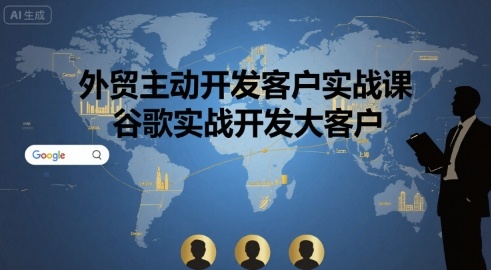 外贸主动开发客户实战课，谷歌实战开发大客户-徐小晨博客