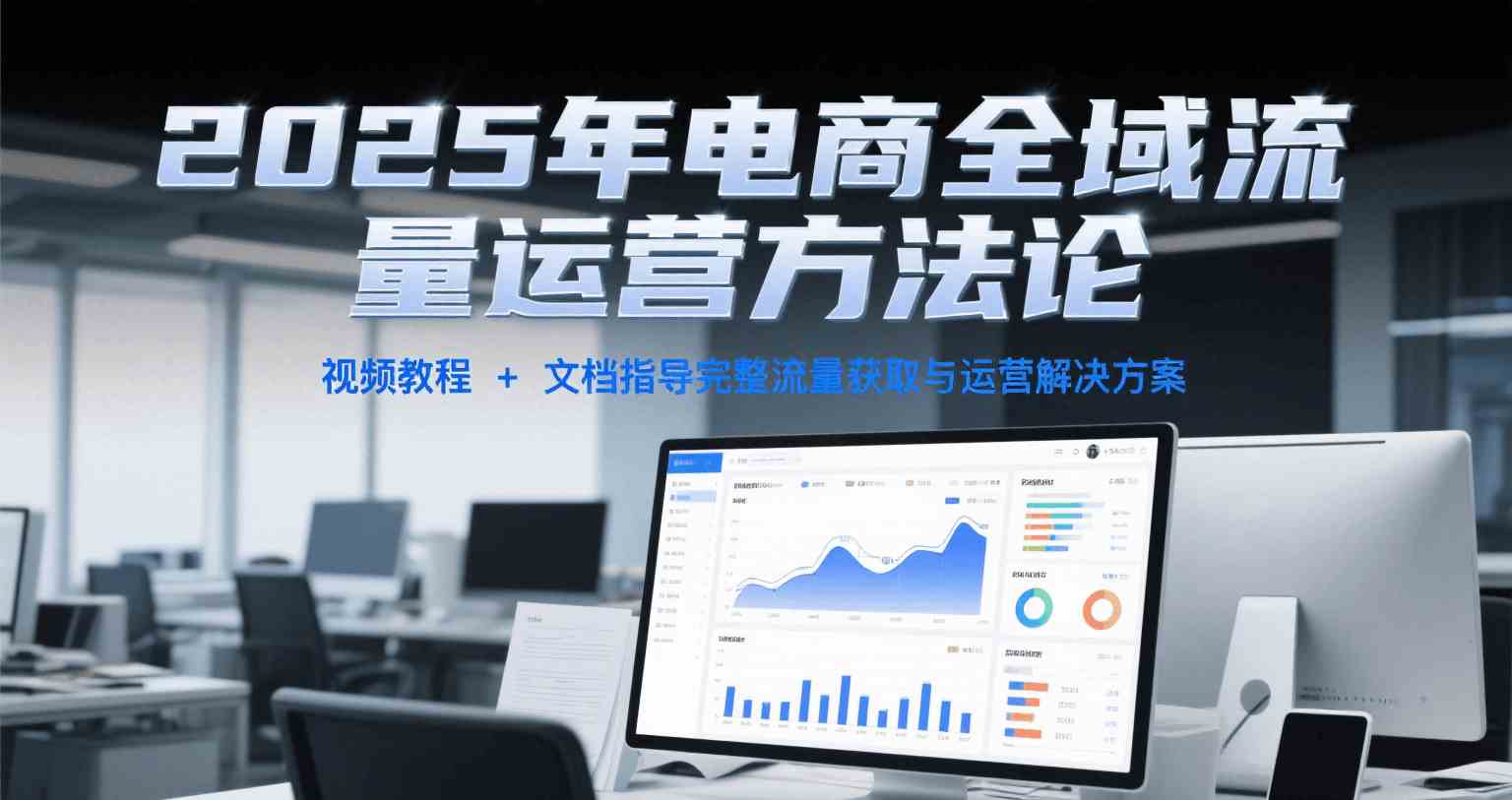 2025年电商全域流量运营方法论，视频教程+文档指导完整流量获取与运营解决方案-徐小晨博客
