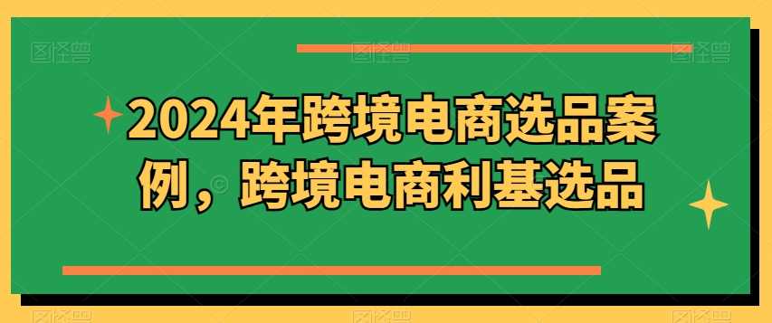 2024年跨境电商选品案例，跨境电商利基选品（更新11月）-徐小晨博客