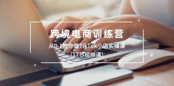 跨境电商训练营：从0-1教你做TikTok小店实操课（17节视频课）-徐小晨博客