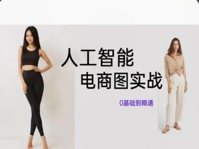 人工智能SD电商图实战，ai绘图0基础到精通-徐小晨博客