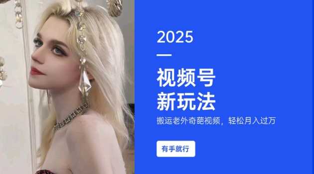 搬运老外奇葩视频，撸视频号分成计划收益，每天只需一小时，新手小白轻松月入过W-徐小晨博客