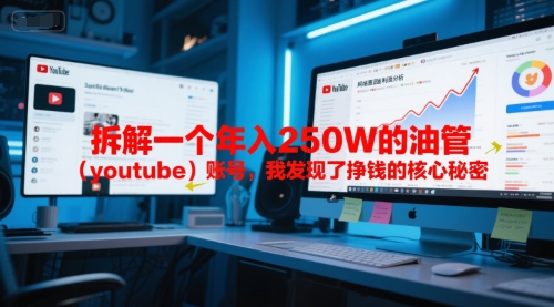 付费文章：拆解一个年入250W的油管（youtube）账号，我发现了挣钱的核心秘密-徐小晨博客
