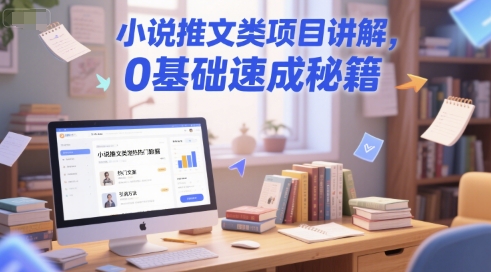 小说推文类项目讲解，0 基础速成秘籍-徐小晨博客