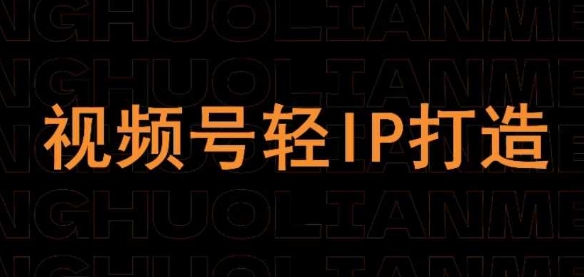 视频号线上课程，视频号轻IP打造-徐小晨博客