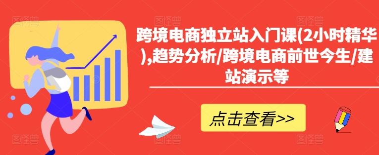 跨境电商独立站入门课(2小时精华),趋势分析/跨境电商前世今生/建站演示等-徐小晨博客