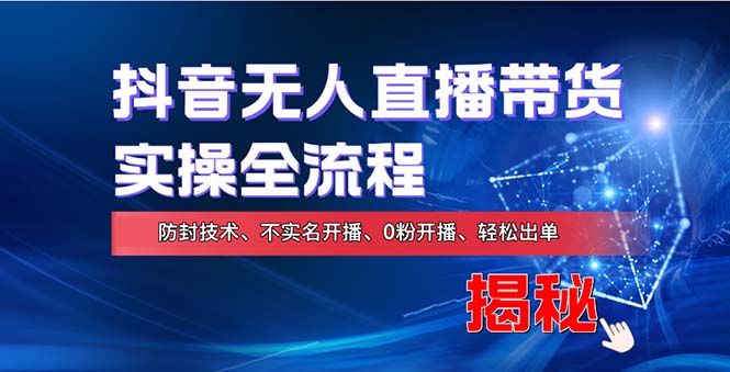 在线赚钱新途径：如何用抖音无人直播实现财务自由，全套实操流程，含…-徐小晨博客