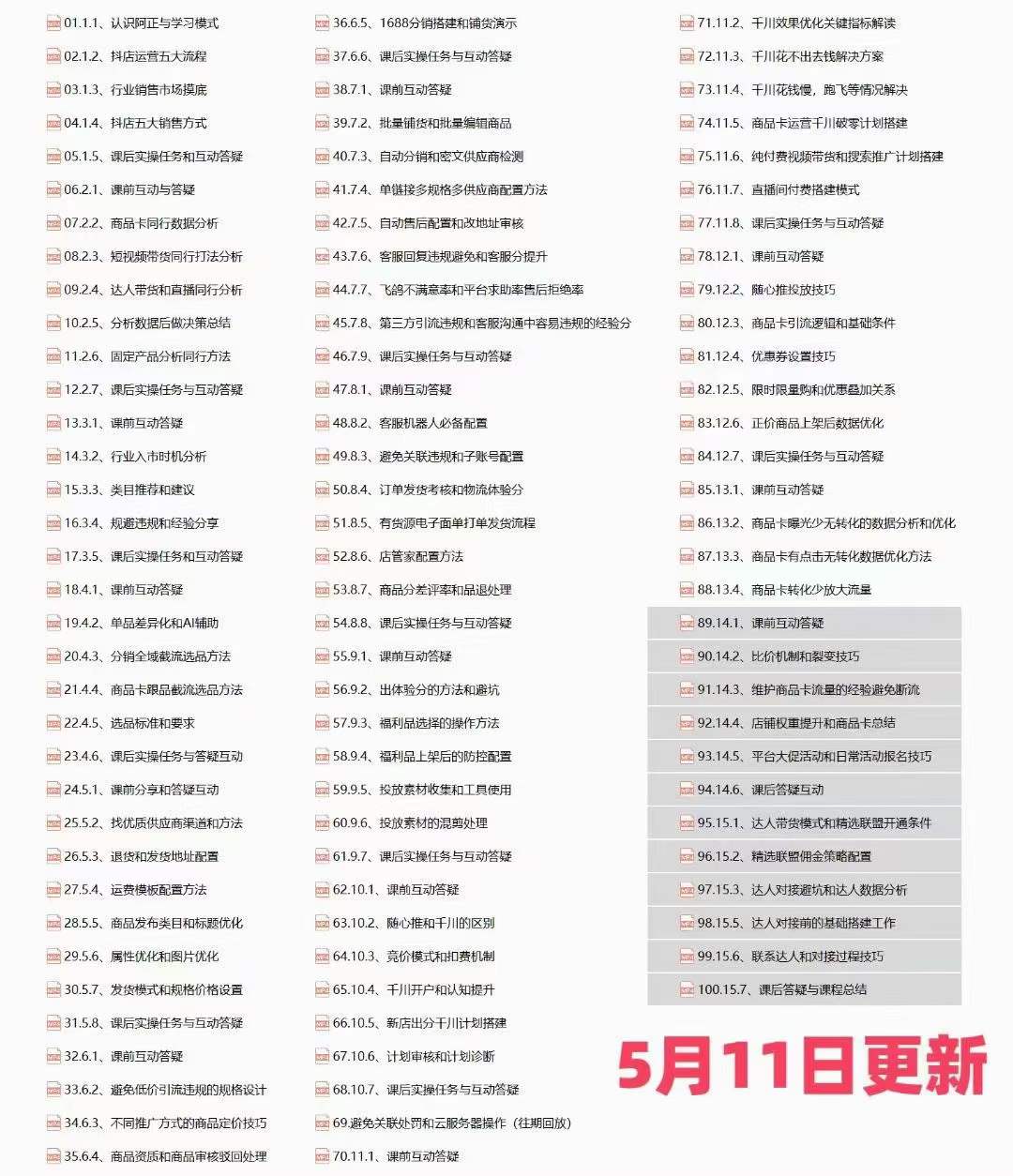 抖店·第27期特训营 体验分拉升/商品卡引流/投流效果优化/精选联盟引流/等-徐小晨博客