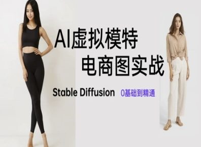 AI虚拟模特电商图实战，AI绘画Stable Diffusion 0基础到精通-徐小晨博客