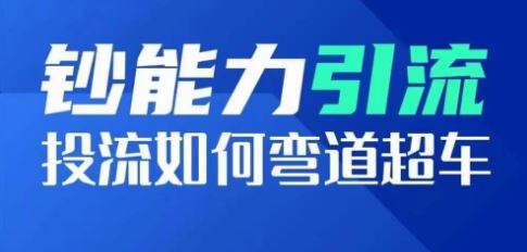钞能力引流：投流如何弯道超车，投流系数及增长方法，创造爆款短视频-徐小晨博客