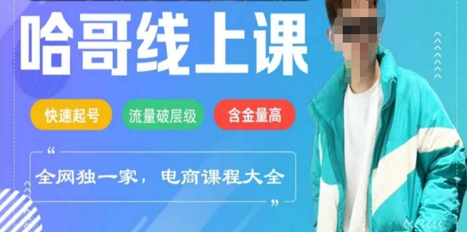 电商线上课程2025年，快速起号，流量破层级，这套方法起号率99%-徐小晨博客