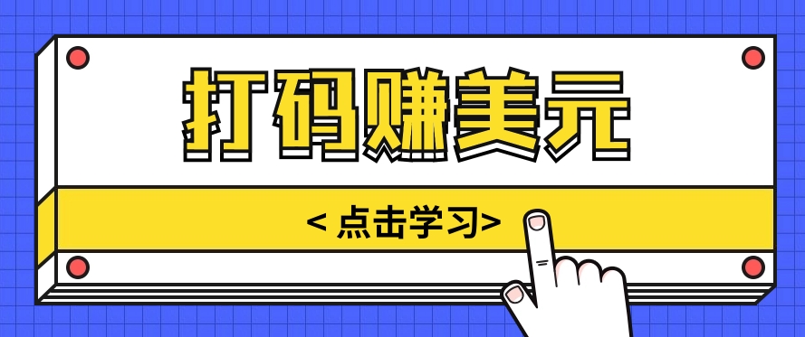 手动输入验证码，每天多投入几个小时，也能轻松获得两三千元的收入-徐小晨博客