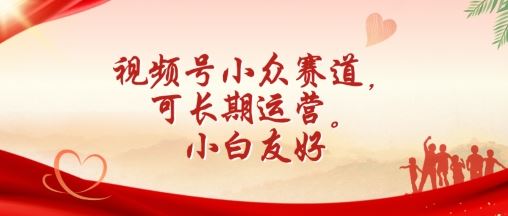 视频号小众赛道，可长期运营，小白友好【揭秘】-徐小晨博客