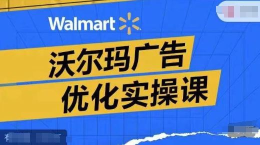 沃尔玛广告优化实操课，广告报告实操讲解，广告如何提高转化和ROAS等-徐小晨博客