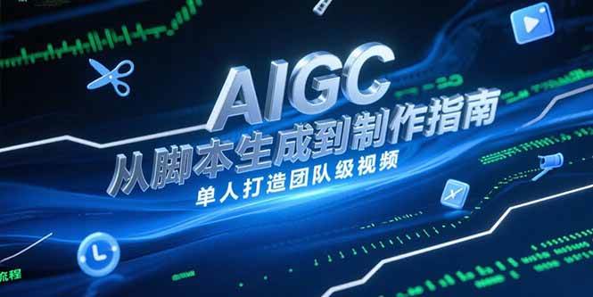 AIGC视频制作指南，从脚本生成到剪辑全流程，单人打造团队级视频-徐小晨博客