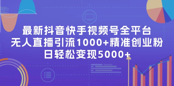 最新抖音快手视频号全平台无人直播引流1000+精准创业粉，日轻松变现5000+-徐小晨博客