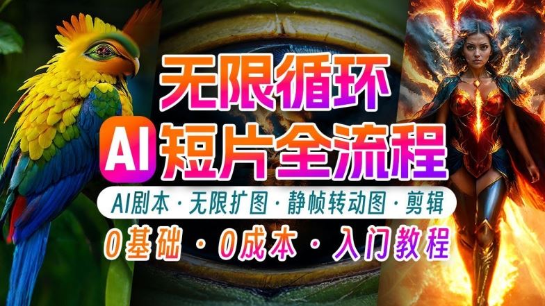 AI剪辑无限循环画面：新手轻松月入上万的秘技【揭秘】-徐小晨博客