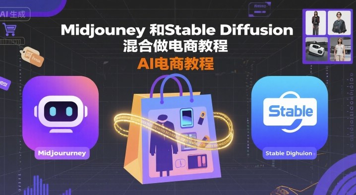 Midjourney和Stable Diffusion混合做电商教程-ai电商教程-徐小晨博客