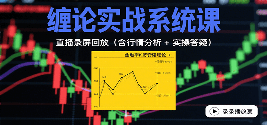 缠论实战系统课：直播录屏回放（含行情分析 + 实操答疑（更新8月）-徐小晨博客