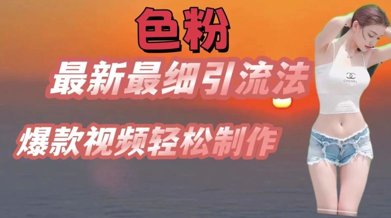 se粉最新最细引流法，七天螺旋起号法，爆款视频轻松制作【揭秘】-徐小晨博客