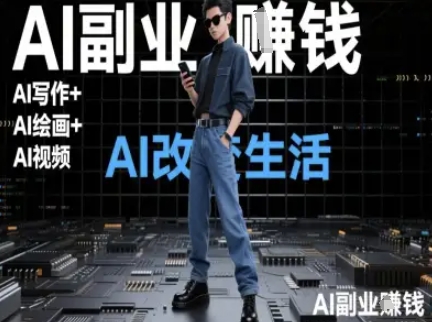 AI改变生活（Ai写作+AI绘画+Ai视频），AI副业挣钱-徐小晨博客