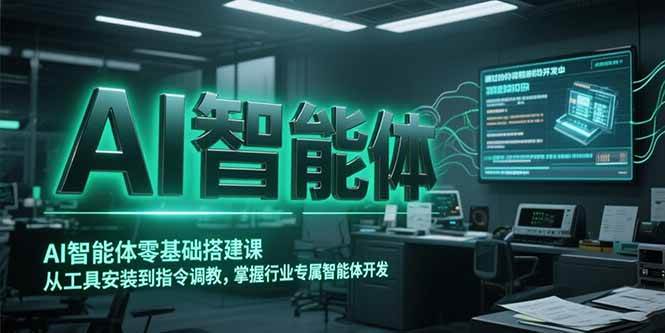 AI智能体零基础搭建课，从工具安装到指令调教，掌握行业专属智能体开发…-徐小晨博客
