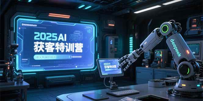 2025AI获客特训营，AI图文视频全制作，deepseek工具实操教学-徐小晨博客
