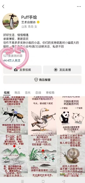 Puff手绘视频号分成项目，三天过分成计划，简单易上手，适合新手-徐小晨博客