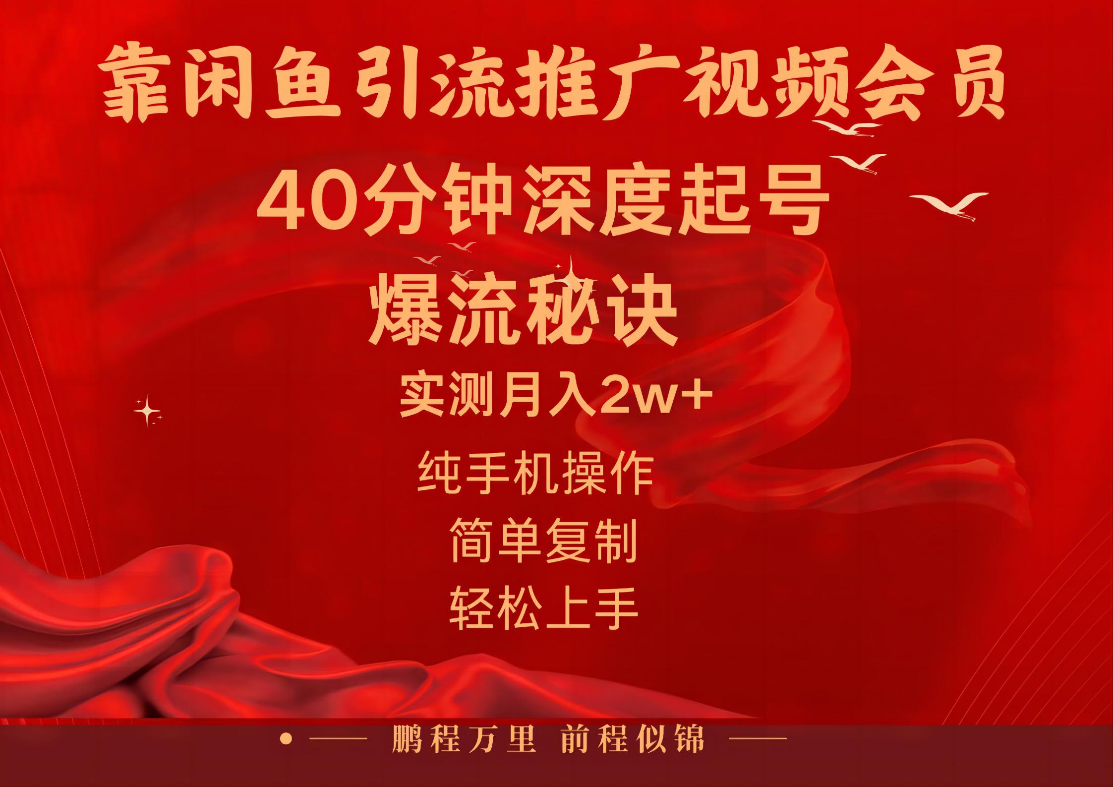 闲鱼暴力引流推广视频会员，能做到日入2W+，操作简单-徐小晨博客