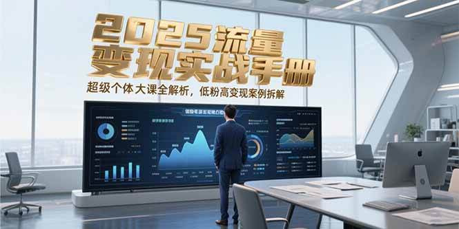 2025流量变现实战手册，超级个体大课全解析，低粉高变现案例拆解-徐小晨博客