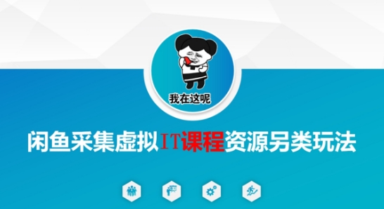 闲鱼采集虚拟IT课程资源另类玩法，干货满满-徐小晨博客