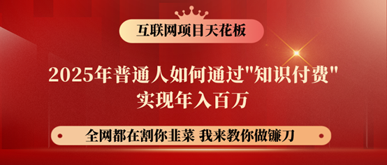 镰刀训练营超级IP合伙人，25年普通人如何通过“知识付费”年入百万！-徐小晨博客