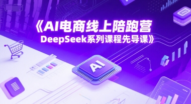 AI电商线上陪跑营，DeepSeek系列课程先导课-徐小晨博客