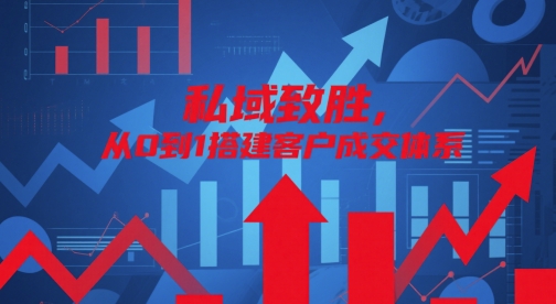 私域致胜，从0到1搭建客户成交体系-徐小晨博客