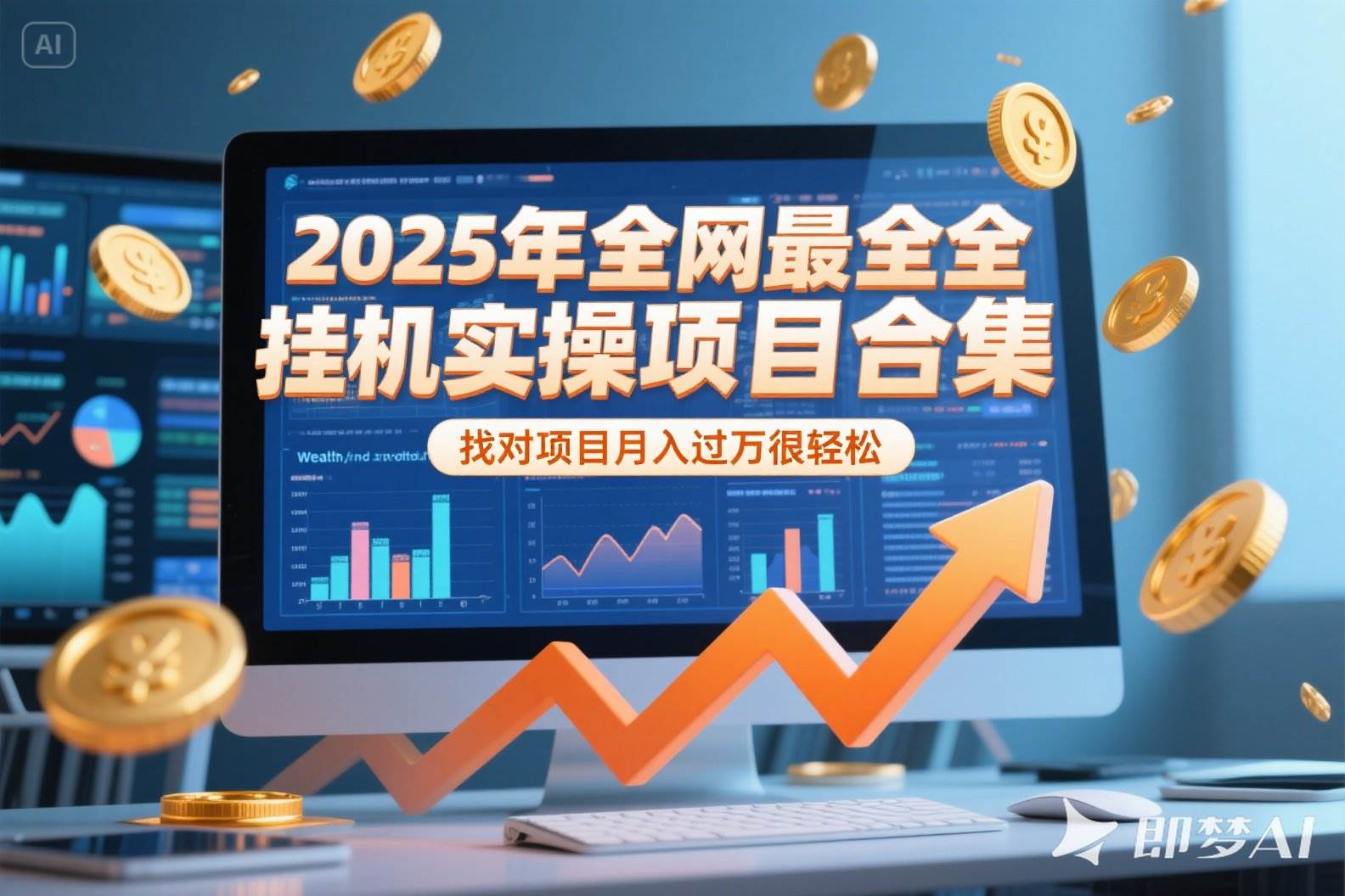 2025年挂机实操项目实操演练，挂机类型，AI直播类型，轻资产创业类型…-徐小晨博客