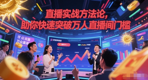 直播实战方法论，助你快速突破万人直播间门槛-徐小晨博客