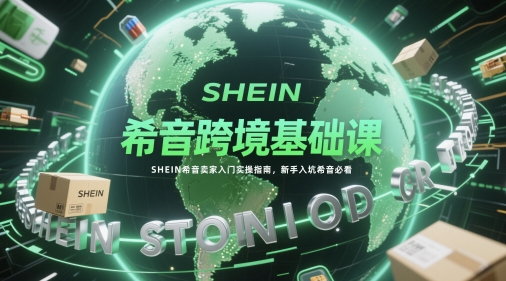 希音跨境基础课，SHEIN希音卖家入门实操指南，新手入坑希音必看-徐小晨博客