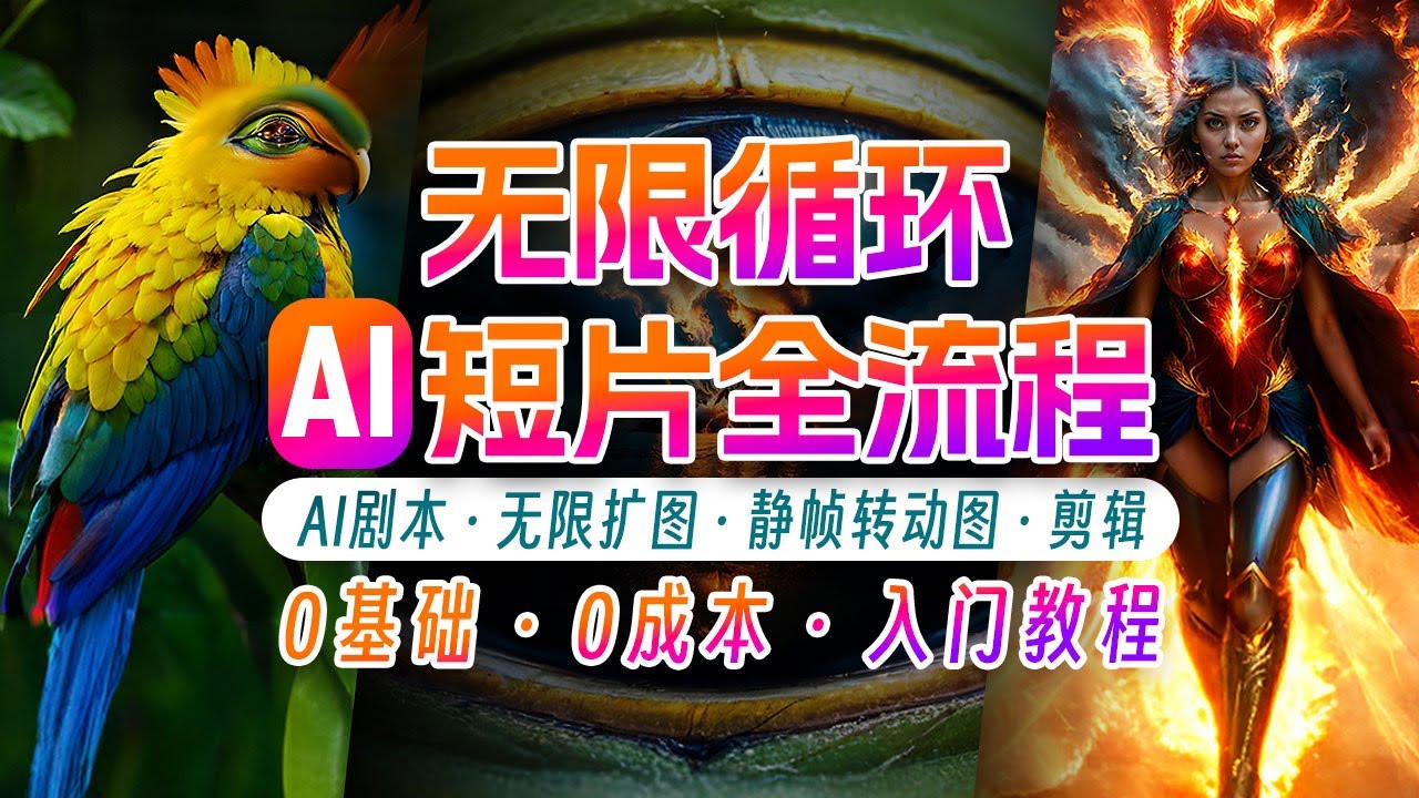 AI剪辑无限循环画面：新手轻松月入上万-徐小晨博客