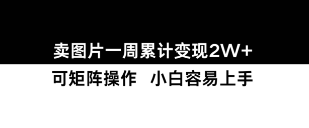 小红书【卖图片】一周累计变现2W+小白易上手-徐小晨博客