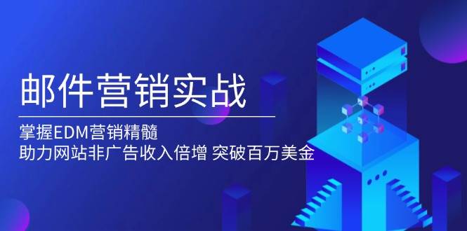 邮件营销实战，掌握EDM营销精髓，助力网站非广告收入倍增，突破百万美金-徐小晨博客