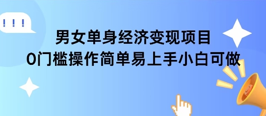 女单身经济项目变现周期长可复购率高日入1k+-徐小晨博客