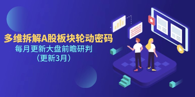 多维拆解A股板块轮动密码，每月更新大盘前瞻研判（更新3月）-徐小晨博客