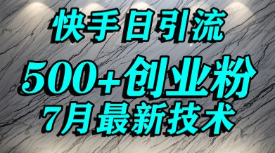 创业粉怎么打？快手精准引流创业粉，宝妈群体日进500+精准流量-徐小晨博客