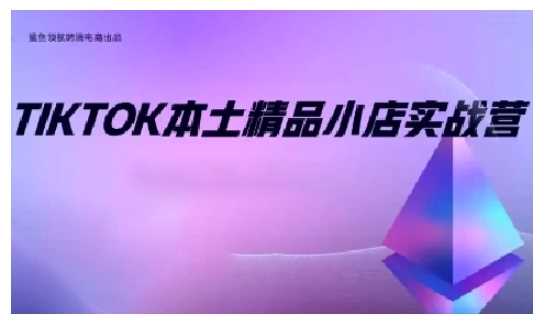 TikTok本土精品小店出海实战营，从入门到高阶，不止0-1!-徐小晨博客