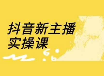 抖音新主播实操课，直播间流量运营线上实操课(18节)-徐小晨博客